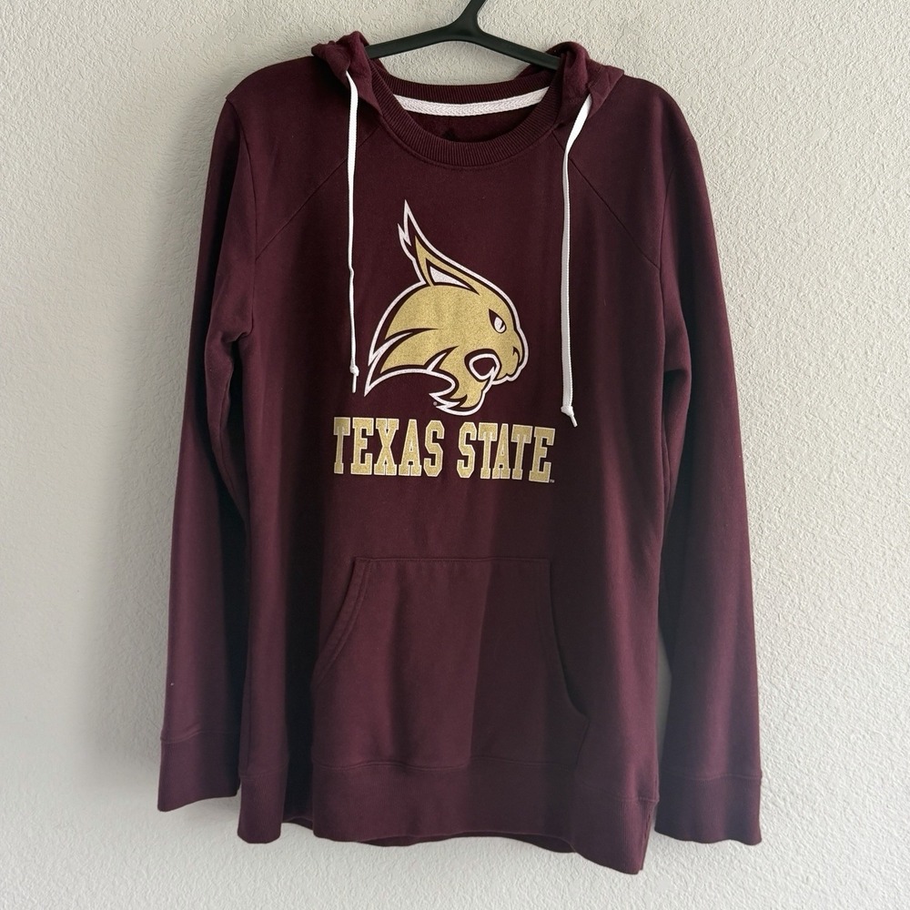 Adidas Texas State Bobcats Men's S /Women's Medium Hoodie Pullover Team Issued
